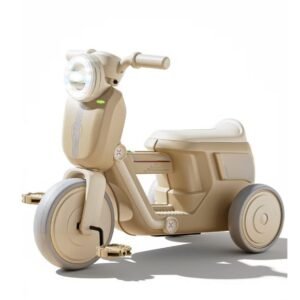 Baby Tricycle for Kids with Music | Easy to Assembly and Safe Design Trikes for Children | Trikes Durable Sturdy frame Trike Cycle for 1.5 to 4 Years, Upto 20 Kg Boy and Girl (BEIGE)Visit the BAYBEE Store