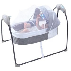 Electric baby cradle, baby bed, children's bed, rocking cradle, bassinet, bedside crib