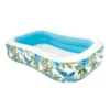 INTEX 57177EP Tropical Swim Center Inflatable Family Pool: 159 Gallon Capacity – 90" x 60" x 19" - Image 2