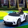 Electric Ride-On Toy Car for Kids with Remote Control and LED Headlights - Image 3