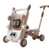 MaBaby 8 In 1 Baby Walkers, Multifunctional Baby Push Walker, Anti O-shaped Leg Toddlers Learning Walker, Scooter With Adjustable Handle