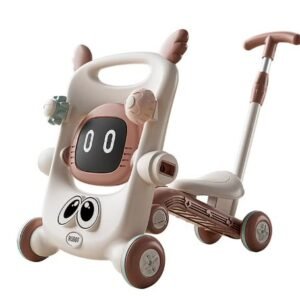 MaBaby 8 In 1 Baby Walkers, Multifunctional Baby Push Walker, Anti O-shaped Leg Toddlers Learning Walker, Scooter With Adjustable Handle