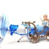 Princess fantasy carriage doll with ice princess, carriage and horse toy - Image 3