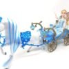 Princess fantasy carriage doll with ice princess, carriage and horse toy - Image 2