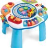 Winfun Letter Train & Piano Activity Table – Alphabet Learning, Music & Sensory Play for Toddlers | Early Learning with Lights, Sounds & Activity Center for Kids | For Toddler 12 Months+