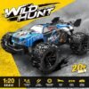 RC Cars 1:20 Scale Remote Control Car, 2.4GHZ Fast Racing Monster Car 15-20 KM/h , All Terrains RC Truck can Rechargeable for Boys Kids Adults Birthday Gift - Image 3