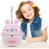 Electronic Multifunctional Deposit Box for Kids,Money Bank with Password Cute ATM Rabbit Piggy Bank,Auto Scroll Paper Piggy Bank,Great Toy Gift for Girls Boys Children Ages 6-12 Birthday Gift - Image 2