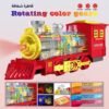 Electric Train Set with Smokes, Lights and Sound (ON/Off) Rechargeable Christmas Train Toys for 4 5 6 7 8+ Years Old Kids Gifts - Image 4