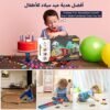 Electric Train Set with Smokes, Lights and Sound (ON/Off) Rechargeable Christmas Train Toys for 4 5 6 7 8+ Years Old Kids Gifts - Image 6