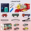Electric Train Set with Smokes, Lights and Sound (ON/Off) Rechargeable Christmas Train Toys for 4 5 6 7 8+ Years Old Kids Gifts - Image 5