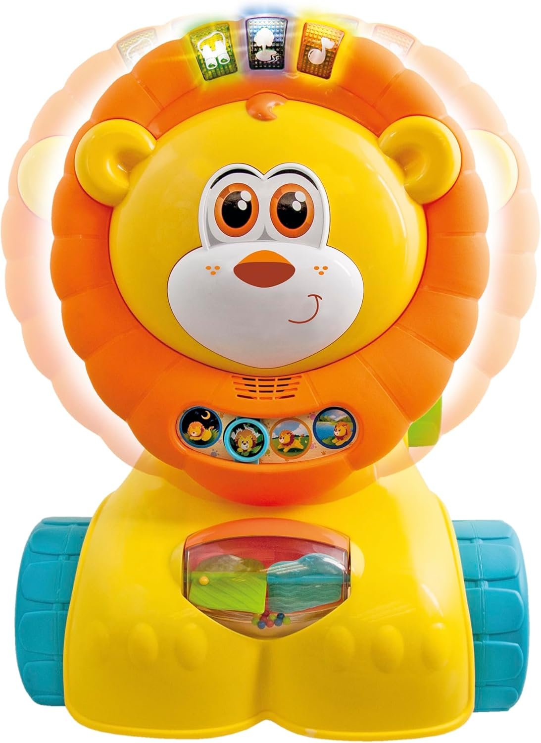 Winfun 3-in-1 Grow-with-Me Lion Scooter - Walker, Ride-On, Scooter, Lights & Sounds, Developmental Toy, Toddlers 12mo+ - Image 5
