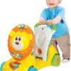 Winfun 3-in-1 Grow-with-Me Lion Scooter - Walker, Ride-On, Scooter, Lights & Sounds, Developmental Toy, Toddlers 12mo+ - Image 4