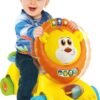 Winfun 3-in-1 Grow-with-Me Lion Scooter - Walker, Ride-On, Scooter, Lights & Sounds, Developmental Toy, Toddlers 12mo+ - Image 2
