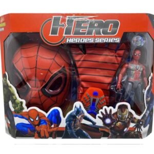 Spider-Man Thwip Blast Spider-Man Action Figure with Accessories, Super Hero Toys for Kids Ages 4 and Up