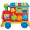 Winfun Walker Ride-On Learning Train | 3‑in‑1 Grow-With-Me Train — Sit‑Play, Push Walker & Ride-On with Learning Buttons, Light-Up Engine, Gears & Sound Effects | For Toddlers Ages 12–36 Months - Image 5