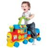 Winfun Walker Ride-On Learning Train | 3‑in‑1 Grow-With-Me Train — Sit‑Play, Push Walker & Ride-On with Learning Buttons, Light-Up Engine, Gears & Sound Effects | For Toddlers Ages 12–36 Months - Image 2