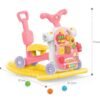 Huanger - 5-in-1 Baby Multifunction Walker - Pink - Image 2