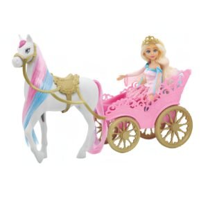 Princess Doll with Horse and Carriage