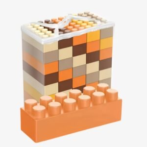 Large Size Bricks Assorted Building 144 Blocks Learning Educational Toy for Kids